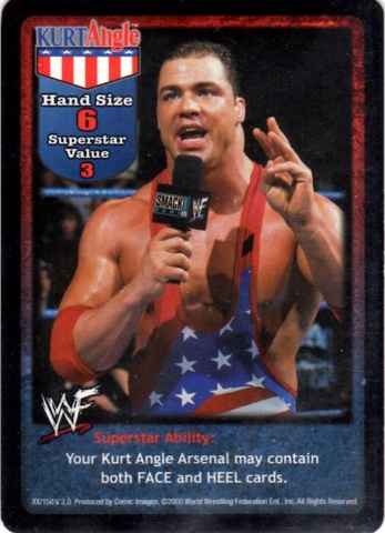 Kurt Angle Superstar Card (Promo)